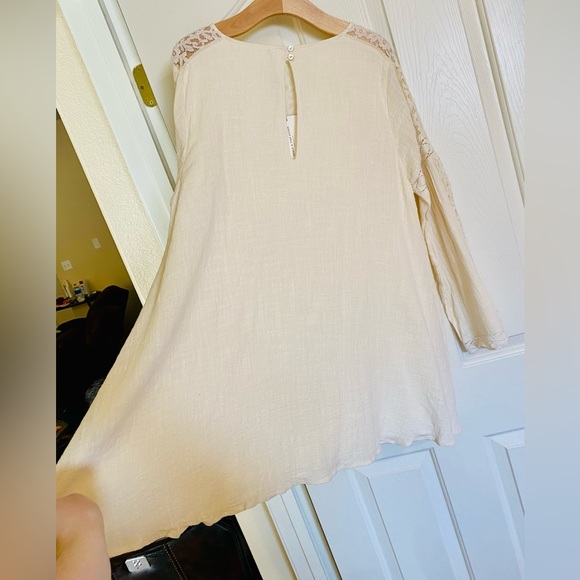 NWT Spell & The Gypsy Collective Cream Doe Eyed Mini Dress - Picture 12 of 17